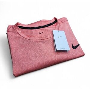 NWT Nike Dri-Fit Men's Static Utility Training T-Shirt Orange AR0196-814 2XL